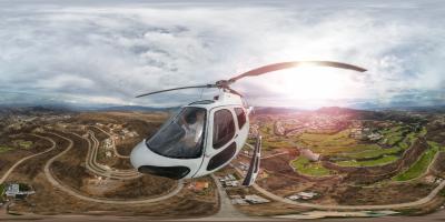 Helicóptero del Gobernador de Morelia